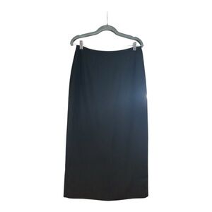 Kasper Separates Women’s Vintage Black Straight Lined Zip Back  Skirt Size 6